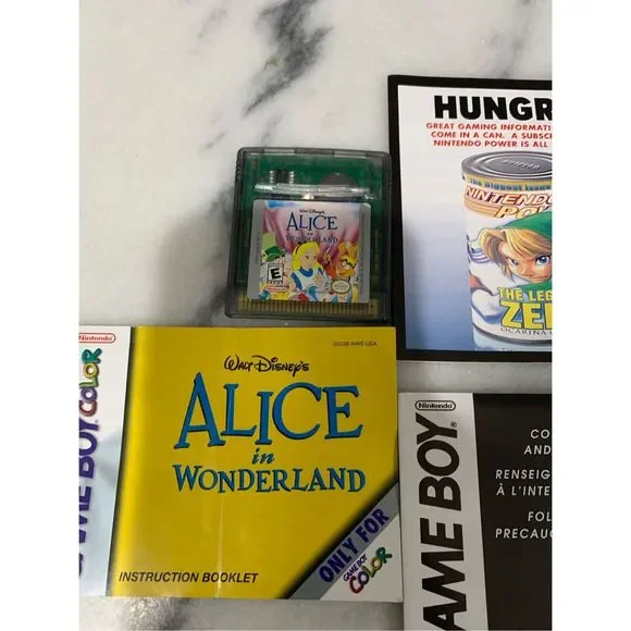 Walt Disney's Alice in Wonderland (Nintendo Game Boy Color, 2000 - Picture 4 of 6